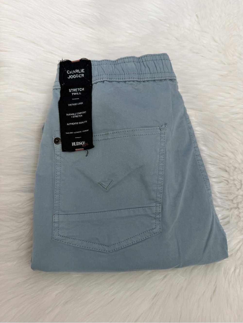 Hudson Kids Jeans Charlie Jogger in Light Blue Sz 16